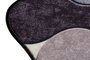 Mijölnir Juego de alfombras de baño Circle - Purple